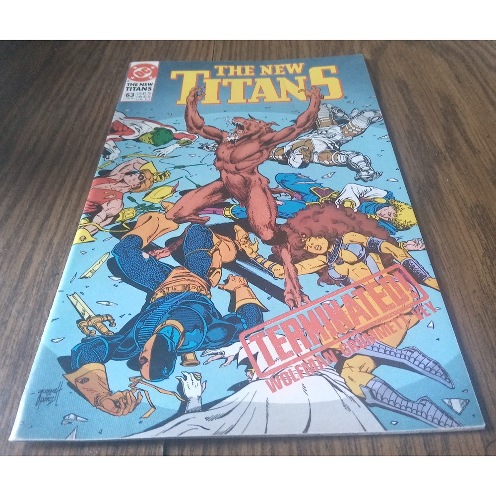 The New Titans #63 (February 1990 DC Comics